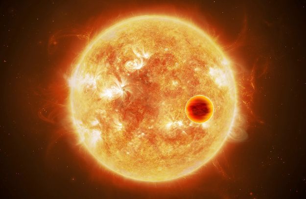 Hot exoplanet. Credits: ESA/ATG medialab