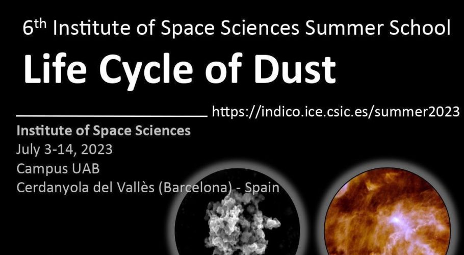 Poster of the 6th ICE-CSIC Summer School