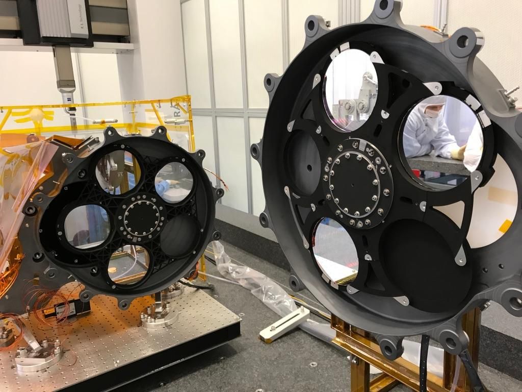 NISP Instrument´s Filter Wheel. Credits: ICE-CSIC.