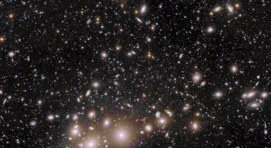 Euclid’s view of the Perseus cluster of galaxies. Credits. ESA/Euclid/Euclid Consortium/NASA, image processing by J.-C. Cuillandre (CEA Paris-Saclay), G. Anselmi