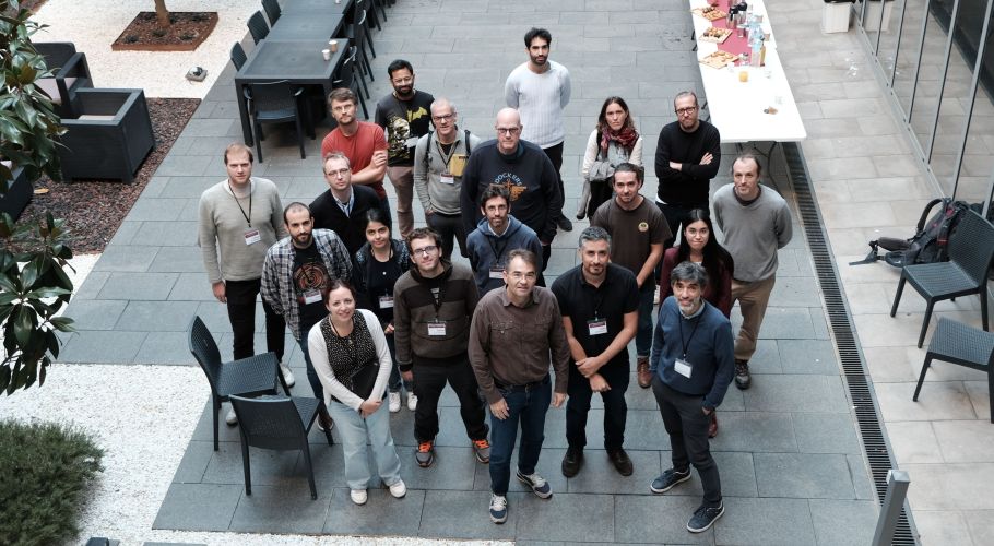 The Euclid Cosmological Simulations SWG team. Credit: ICE-CSIC.