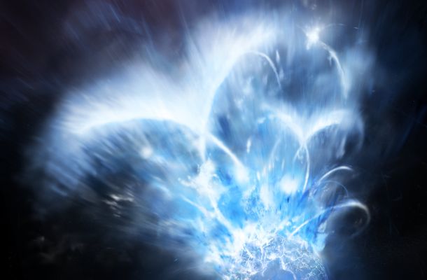 Ilustración artística de un magnetar. BCSS/Mt. Visual 