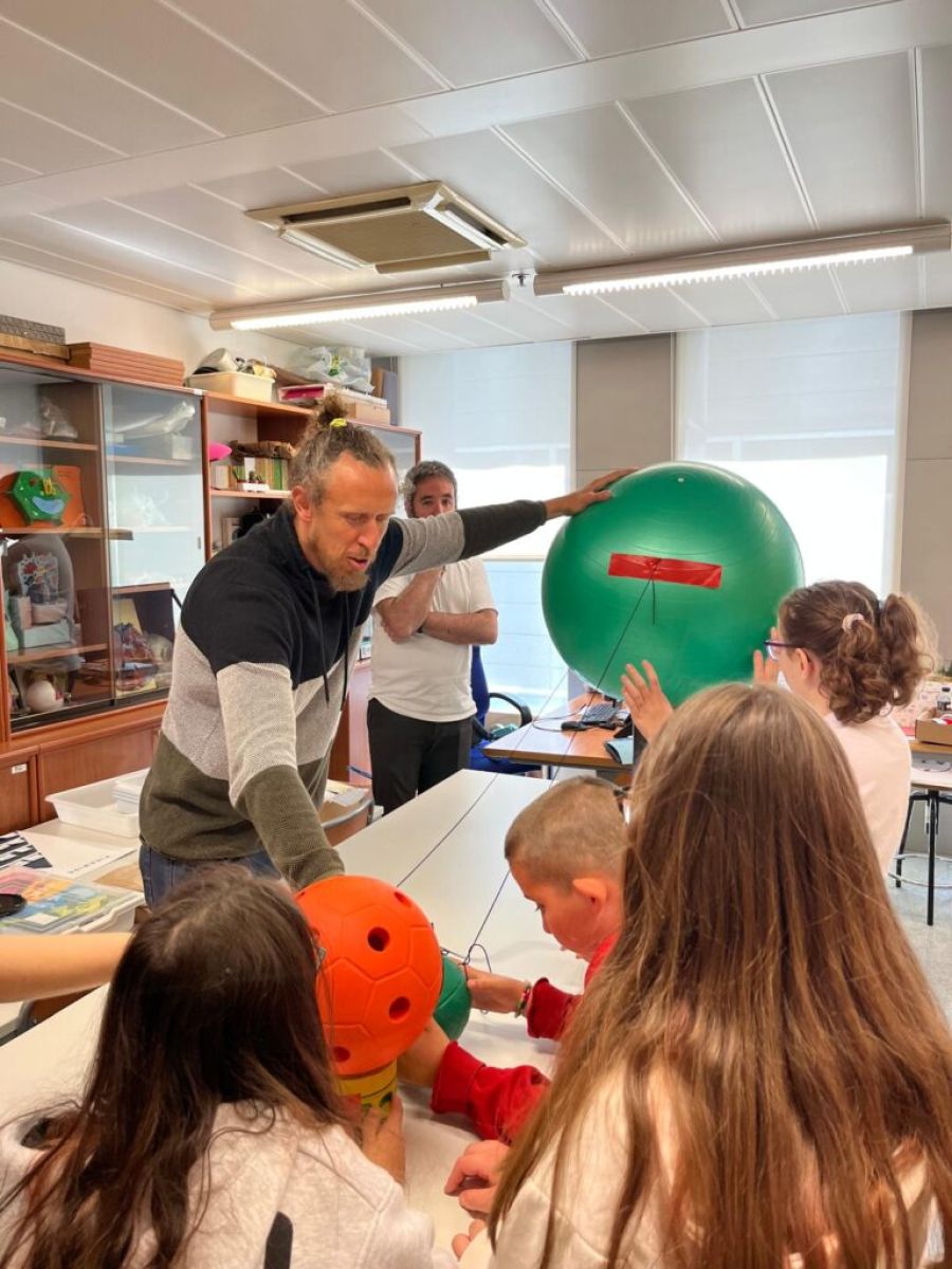 Taller Eclipsi Inclusiu en ONCE-CRE a Barcelona. Crèdits: ONCE-CRE.