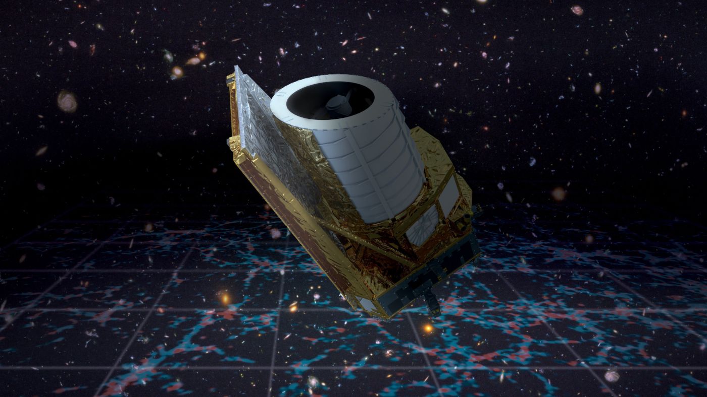 Illustration Euclid spacecraft. Credits: ESA.