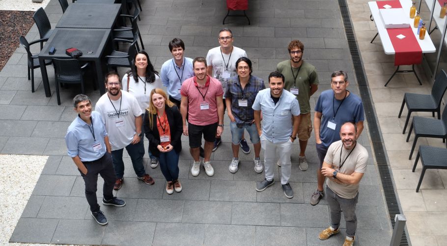 The Euclid IST:NL team at the Institute of Space Sciences. Credit: ICE-CSIC.