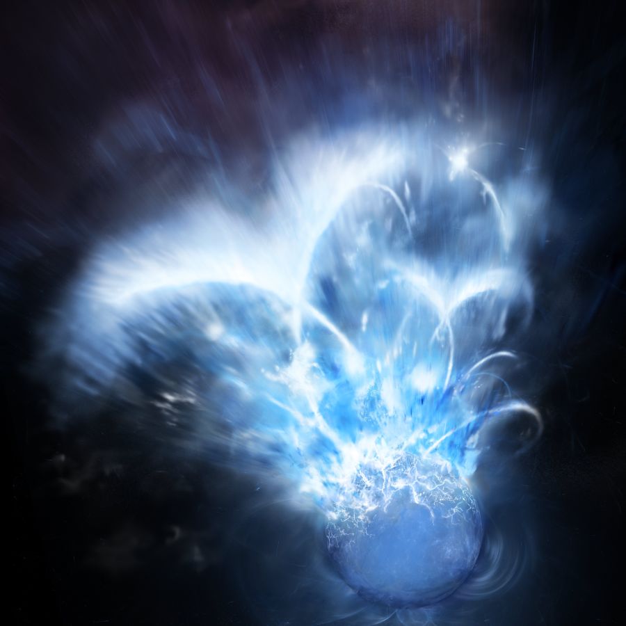 Artistic impression of a magnetar. BCSS/Mt. Visual